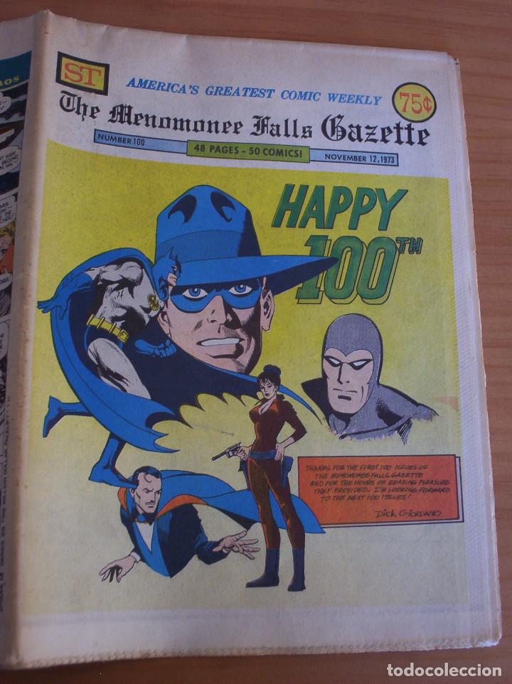 C&oacute;mics: THE MENOMONEE FALLS GAZETTE - NUMBER 100 - FIRST SECTION/SECOND SECTION - A&Ntilde;O 1973 - Foto 23
