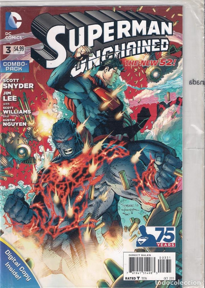 C&oacute;mics: Superman Unchained. #  3 Combo - Foto 1