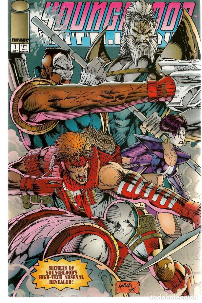 Fumetti: YOUNGBLOOD. N&ordm; 1. IMAGE ORIGINAL USA EN INGL&Eacute;S. (ST/EXT)
