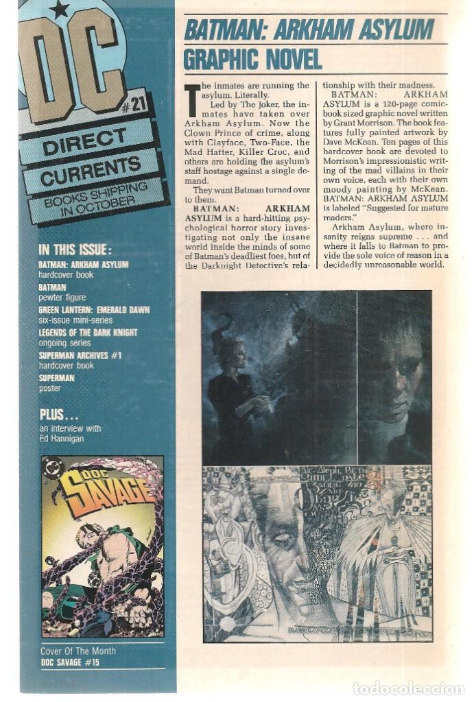 C&oacute;mics: DC. N&ordm; 21. DIRECT CURRENTS. ORIGINAL USA EN INGL&Eacute;S. (ST/A01) - Foto 1