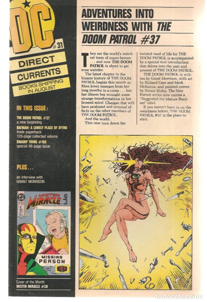 C&oacute;mics: DC. N&ordm; 31. DIRECT CURRENTS. ORIGINAL USA EN INGL&Eacute;S. (ST/A01) - Foto 1