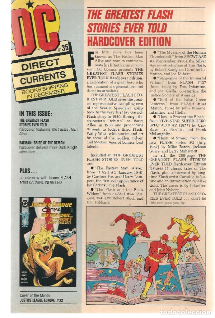 C&oacute;mics: DC. N&ordm; 35. DIRECT CURRENTS. ORIGINAL USA EN INGL&Eacute;S. (ST/A01) - Foto 1