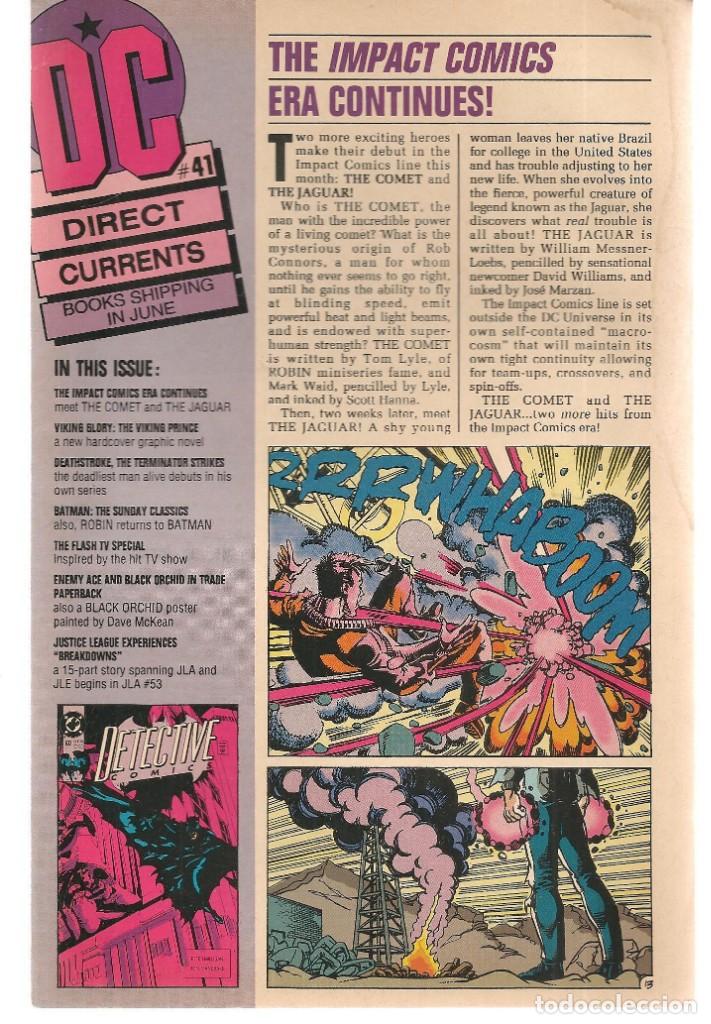 C&oacute;mics: DC. N&ordm; 41. DIRECT CURRENTS. ORIGINAL USA EN INGL&Eacute;S. (ST/A01) - Foto 1