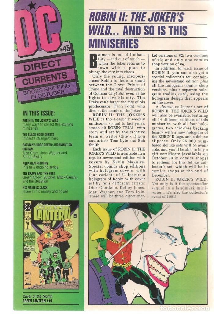 C&oacute;mics: DC. N&ordm; 45. DIRECT CURRENTS. ORIGINAL USA EN INGL&Eacute;S. (ST/A01) - Foto 1