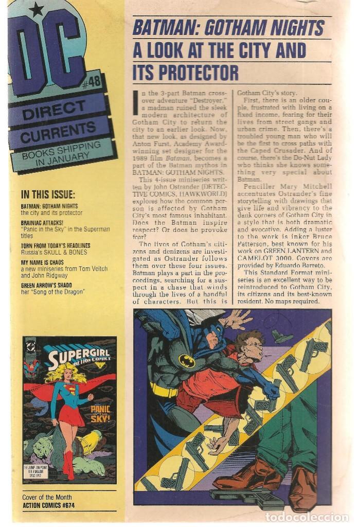C&oacute;mics: DC. N&ordm; 48. DIRECT CURRENTS. ORIGINAL USA EN INGL&Eacute;S. (ST/A01) - Foto 1