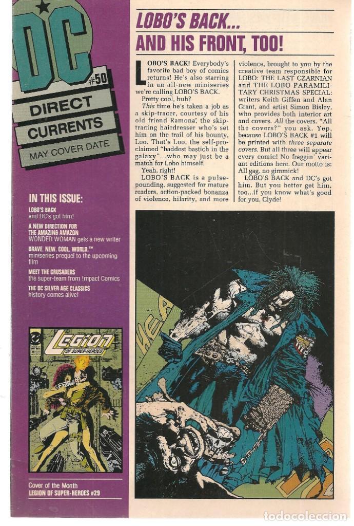 C&oacute;mics: DC. N&ordm; 50. DIRECT CURRENTS. ORIGINAL USA EN INGL&Eacute;S. (ST/A01) - Foto 1