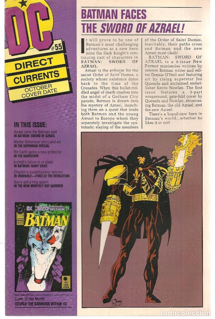 C&oacute;mics: DC. N&ordm; 55. DIRECT CURRENTS. ORIGINAL USA EN INGL&Eacute;S. (ST/A01) - Foto 1