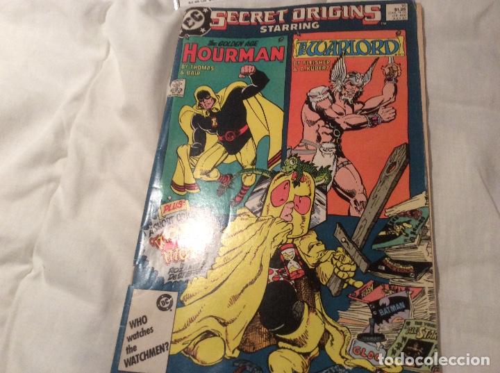 C&oacute;mics: Secret origins 16 Hourman Warlord Fleisher y kubert july 87