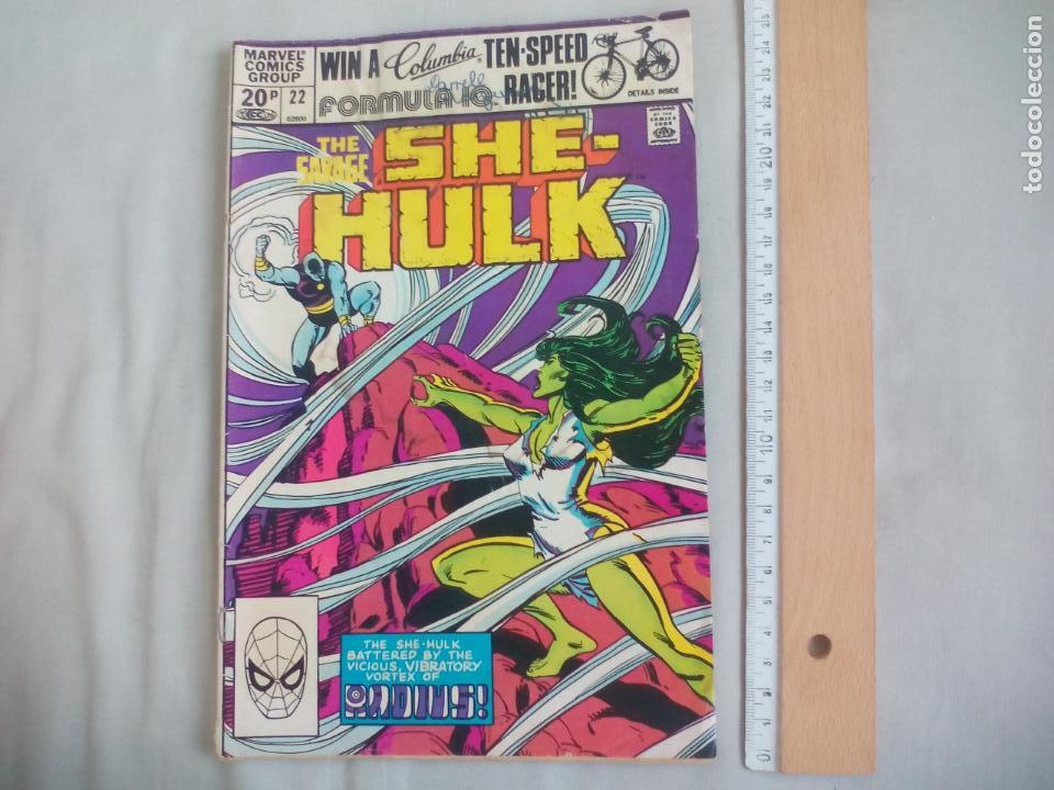 C&oacute;mics: THE SAVAGE SHE-HULK. VOL. No 22. 1981. MARVEL COMIC. - Foto 1