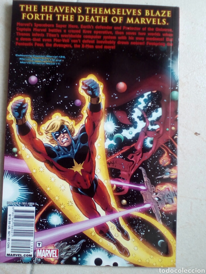 C&oacute;mics: Muerte del Capit&aacute;n Marvel + Captain Marvel #34, Marvel Spotlight #1, #2 (en ingl&eacute;s) - Foto 2