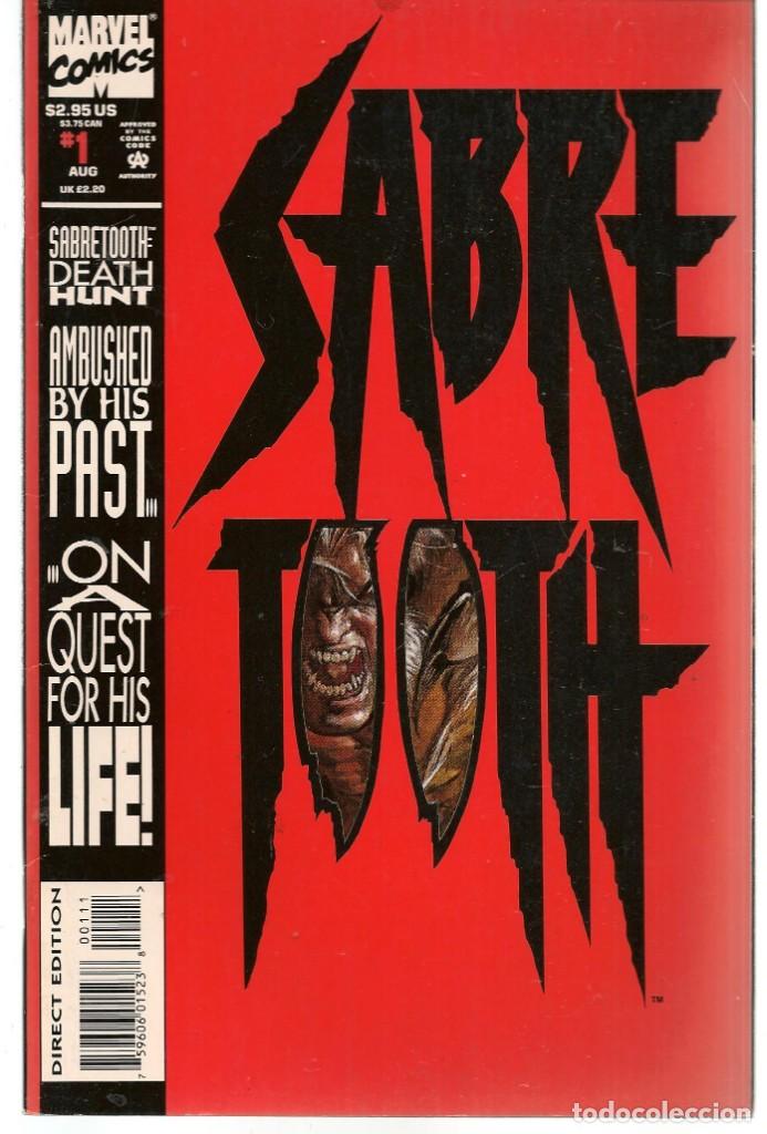C&oacute;mics: SABRETOOTH. N&ordm; 1.  MARVEL. ORIGINAL USA. INGL&Eacute;S. (ST/A2) - Foto 1
