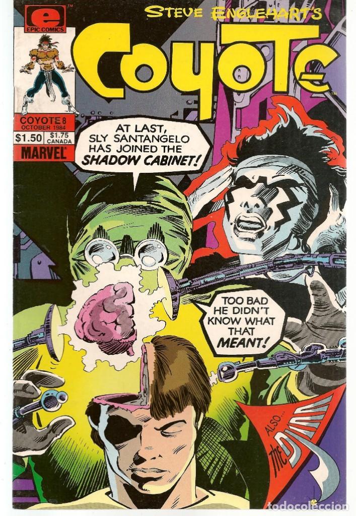 C&oacute;mics: COYOTE. N&ordm; 8. EPIC COMICS.  ORIGINAL USA. INGL&Eacute;S. (ST/A2) - Foto 1