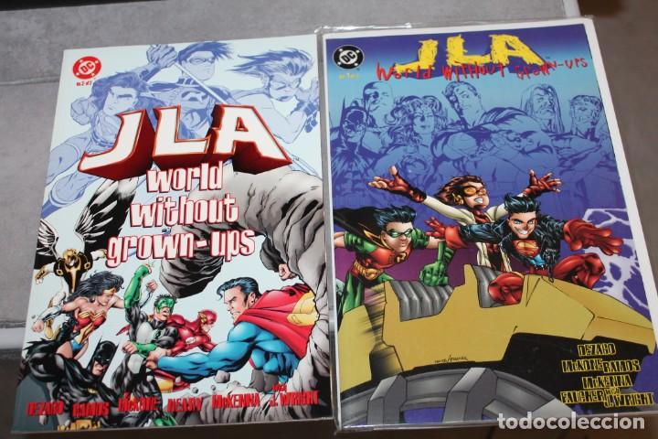 C&oacute;mics: JLA World without grow ups Completa 1 y 2 DC - Foto 1