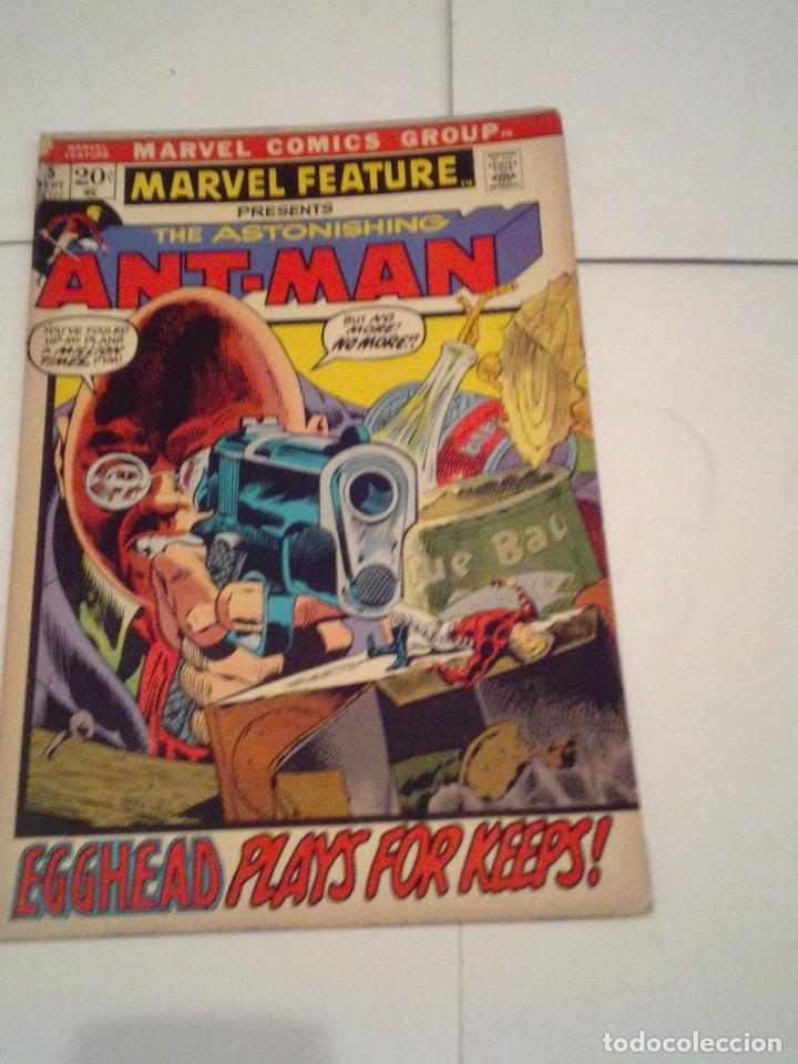 C&oacute;mics: MARVEL FEATURE PRESENTS ANT - MAN - NUMERO 5 (1972) - GORBAUD - CJ 103 - Foto 1
