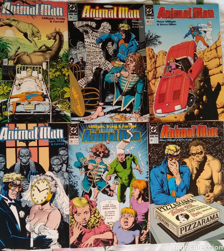 C&oacute;mics: ANIMAL MAN PACK 27 AL 32, DC COMICS - Foto 1