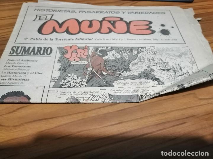 Comics: EL MU&Ntilde;E. SUPLEMENTO PERI&Oacute;DICO DE CUBA. FORMATO PERI&Oacute;DICO. DOBLADO. BUEN ESTADO. RAR&Iacute;SIMO