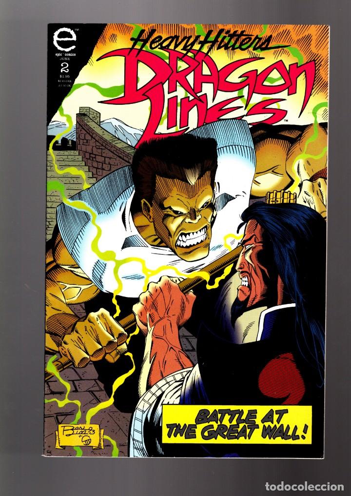 C&oacute;mics: HEAVY HITTERS DRAGON LINES 2 - MARVEL EPIC 1993 VFN - Foto 1