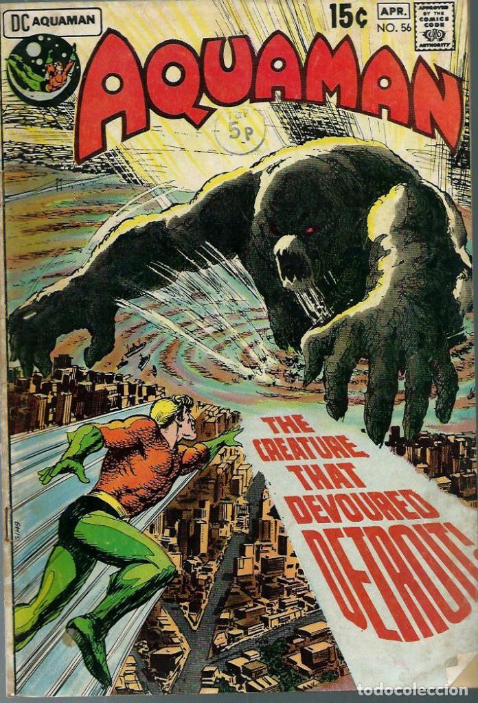 Aquaman Nº 56 April 1971 15c The Creature Buy Old Comics Usa At Todocoleccion
