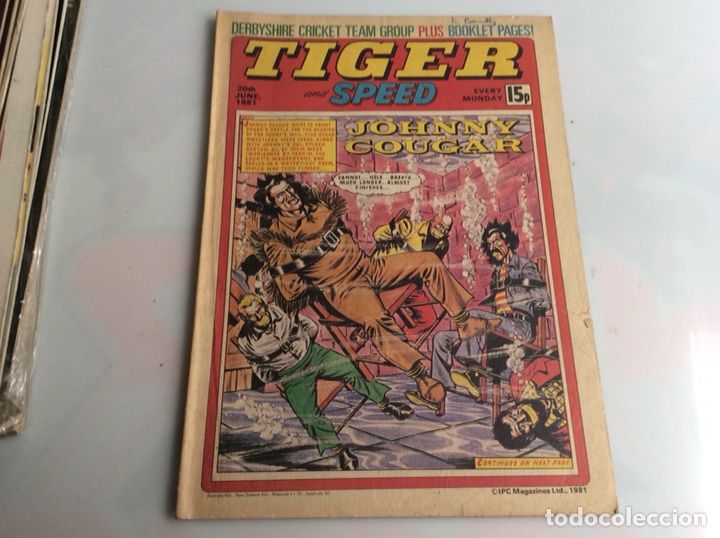 Fumetti: TIGER SPEED - JUNE 1981 - EDICION EN INGLES
