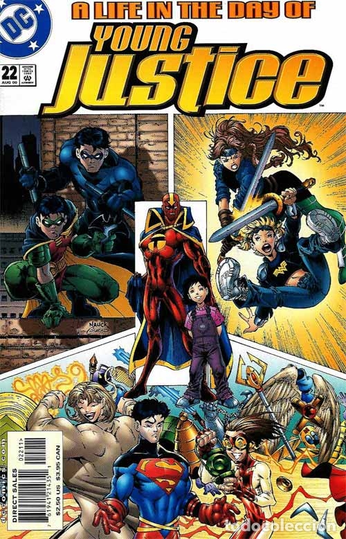 C&oacute;mics: YOUNG JUSTICE #22, DC COMICS, 2.000. USA. - Foto 1