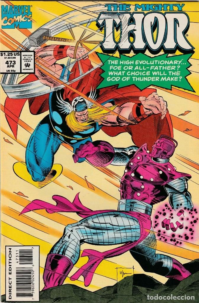 C&oacute;mics: US MARVEL. Thor #473. INEDITO EN ESPA&Ntilde;A. - Foto 1