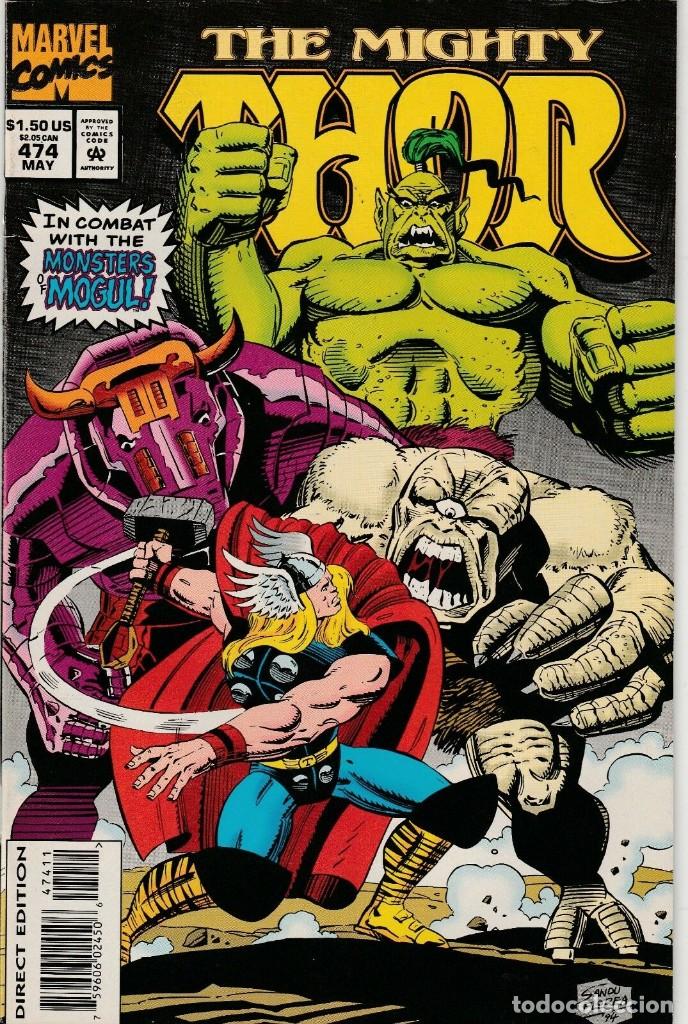 C&oacute;mics: US MARVEL: Thor #474. INEDITO EN ESPA&Ntilde;A. - Foto 1