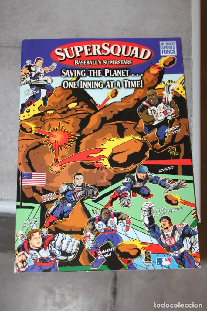 Comics: SuperSquad Baseball's Superstars Saving The Planet Comic