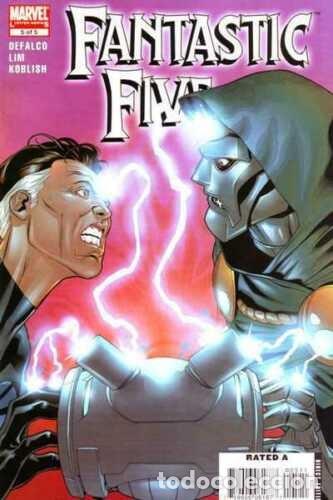 C&oacute;mics: Fantastic Five (2007 series) #5 . Marvel comics. - Foto 1