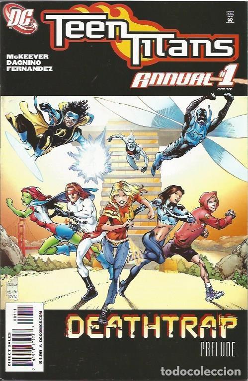 C&oacute;mics: TEEN TITANS ANNUAL # 1 (DC,2009) - VFN - DEATHTRAP