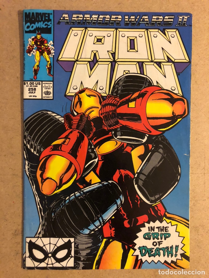 C&oacute;mics: IRON MARS, ARMOR WARS II N&deg; 258 (1990). LO ASPECTRAL ENEMY RISES...