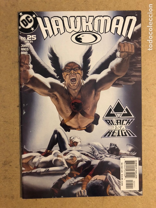 C&oacute;mics: HAWKMA N&deg; 25 (DC COMICS 2004). JSA BLACK REIGN. COMO NUEVO.