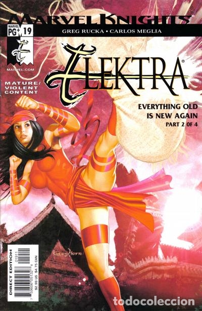 C&oacute;mics: ELEKTRA #19, MARVEL, 2.003 - Foto 1