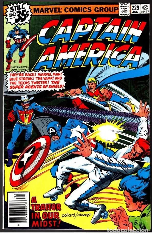 Fumetti: COMIC USA-CAPTAIN AMERICA 229 - MARVEL 1978 VFN/NM / VS SHIELD SUPER AGENTS