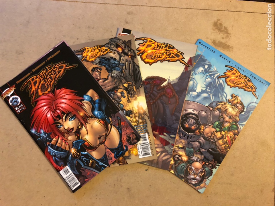 C&oacute;mics: BATTLE CHASERS N&deg; 6, 7, 8 ,9 (COMIC USA 2001). - Foto 1