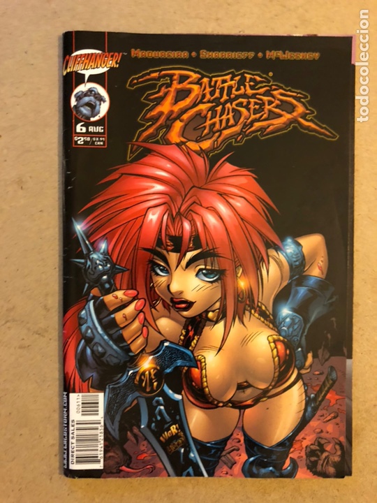 C&oacute;mics: BATTLE CHASERS N&deg; 6, 7, 8 ,9 (COMIC USA 2001). - Foto 2