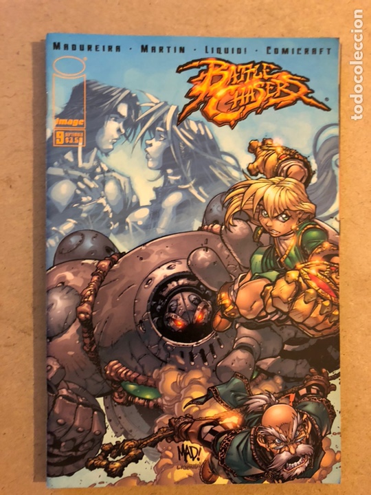 C&oacute;mics: BATTLE CHASERS N&deg; 6, 7, 8 ,9 (COMIC USA 2001). - Foto 5