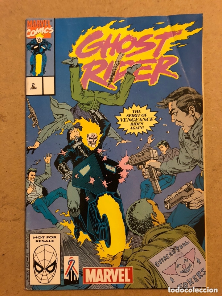 C&oacute;mics: GHOST RIDER VOL. 2 N&deg; 2 (MARCEL COMICS 2002). THE SPIRIT OF VENGANCE RIDES AGAIN!