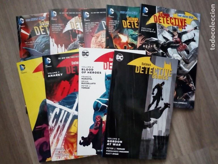C&oacute;mics: DC. BATMAN DETECTIVE COMICS NEW52 COMPLETO EN 9 TPB. ENVIO GRATIS - Foto 1