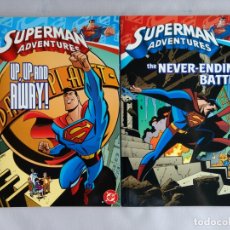 Cómics: SUPERMAN ADVENTURES NÚMEROS 1 Y 2 (2 TOMOS TAPA BLANDA TAMAÑO DIGEST) (EN INGLÉS)
