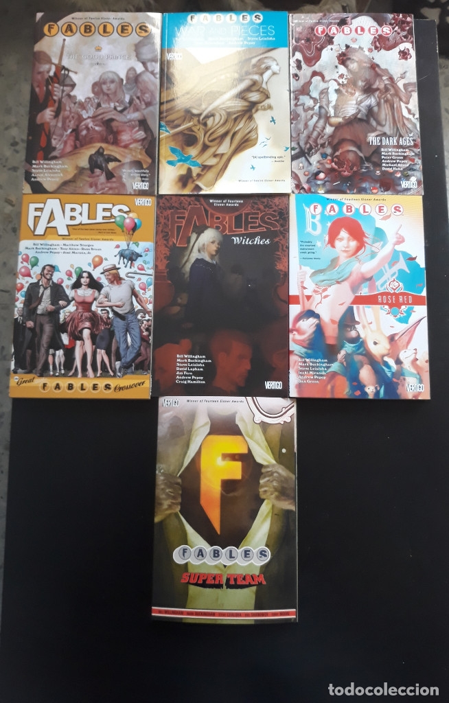 DC Comics VERTIGO Fables Volume 1 - 16 set shops Softcover