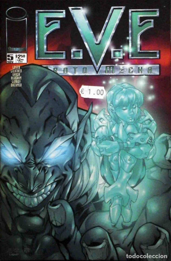 Comics : E.V.E. Protomecha N&ordm; 5 (Aron Lusen / Christian Lichtner) Edici&oacute;n USA en ingl&eacute;s