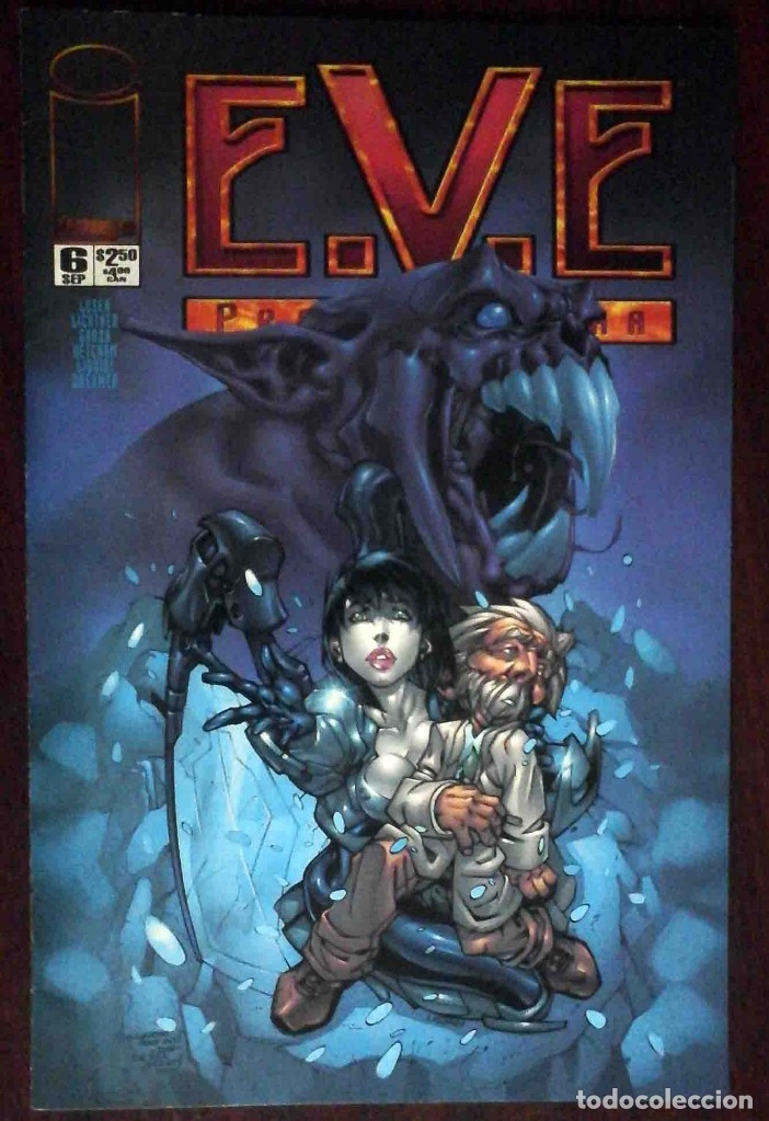 Comics : E.V.E. Protomecha N&ordm; 6 END (Aron Lusen / Christian Lichtner) Edici&oacute;n USA en ingl&eacute;s