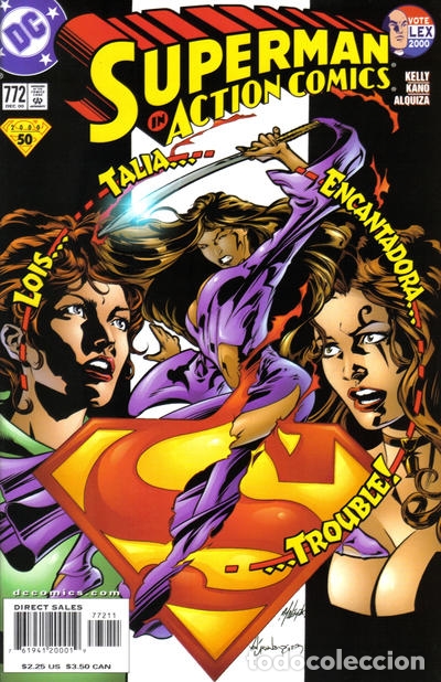 C&oacute;mics: SUPERMAN ACTION COMICS N&ordm; 772. DC COMICS. KELLY Y KANO. - Foto 1