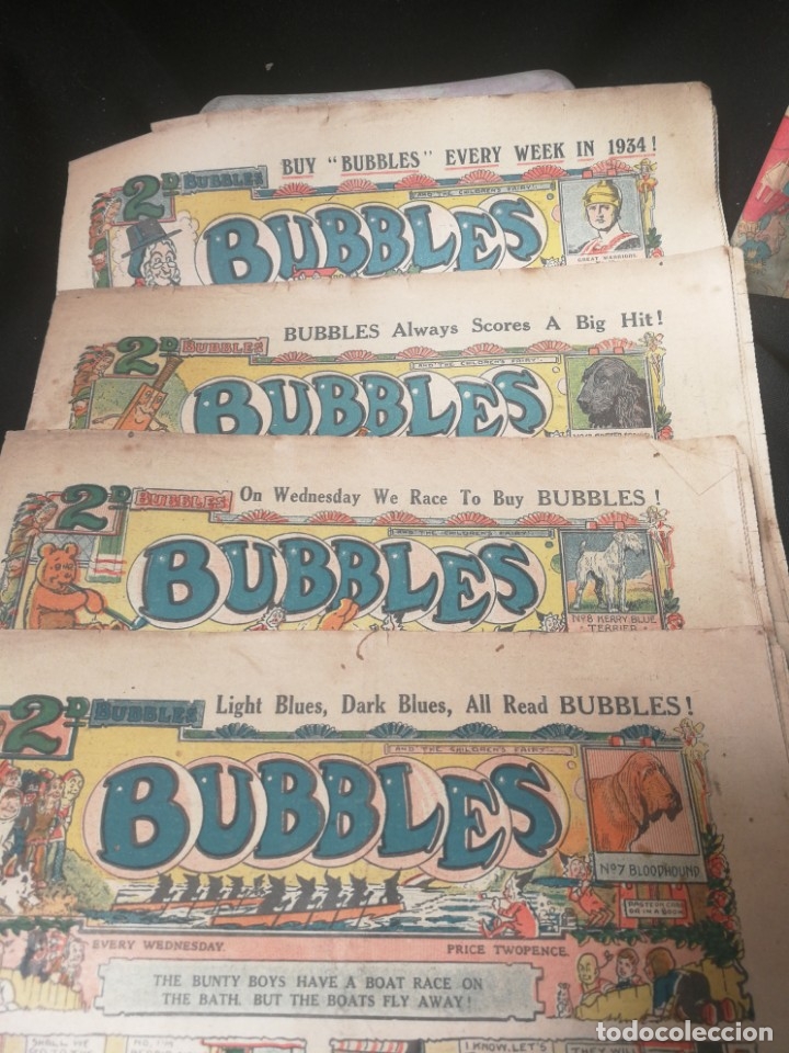 C&oacute;mics: 4 Bubbles a&ntilde;o tres de 1933 y uno de 1934 - Foto 1