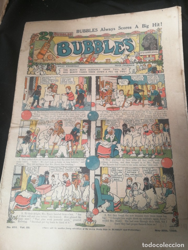 C&oacute;mics: 4 Bubbles a&ntilde;o tres de 1933 y uno de 1934 - Foto 4