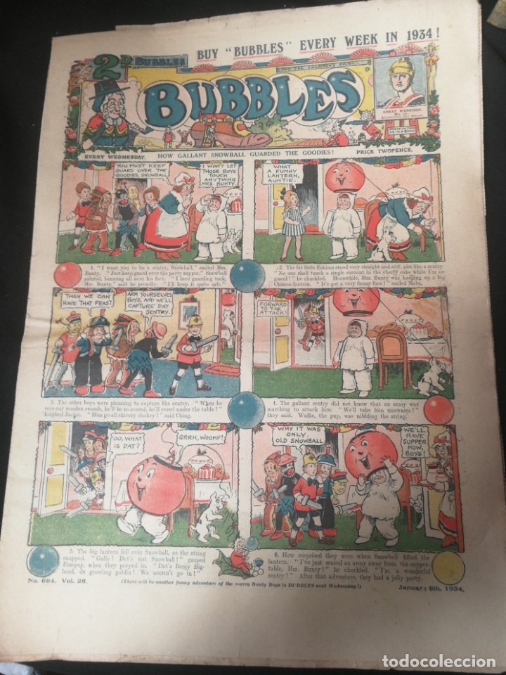 C&oacute;mics: 4 Bubbles a&ntilde;o tres de 1933 y uno de 1934 - Foto 5