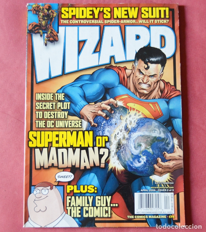 C&oacute;mics: WIZARD - THE COMICS MAGAZINE - ED. U.S.A. - 174  - 2006 - SUPERMAN - Foto 1