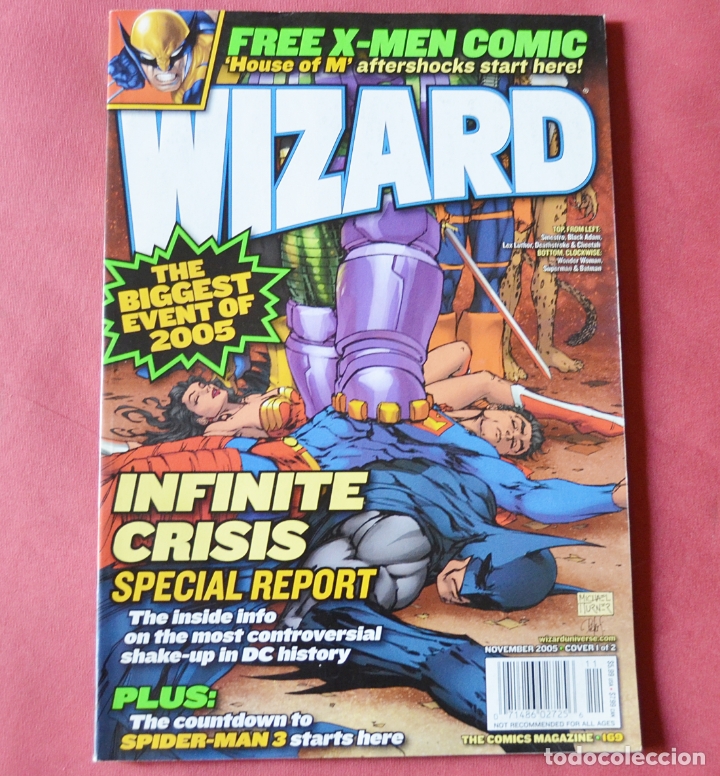 C&oacute;mics: WIZARD - THE COMICS MAGAZINE - ED. U.S.A. - 169 - 2005 - - Foto 1