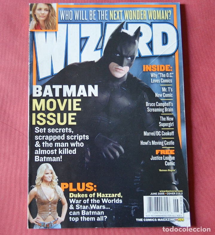 C&oacute;mics: WIZARD - THE COMICS MAGAZINE - ED. U.S.A. - 164 - 2005 - BATMAN - Foto 1