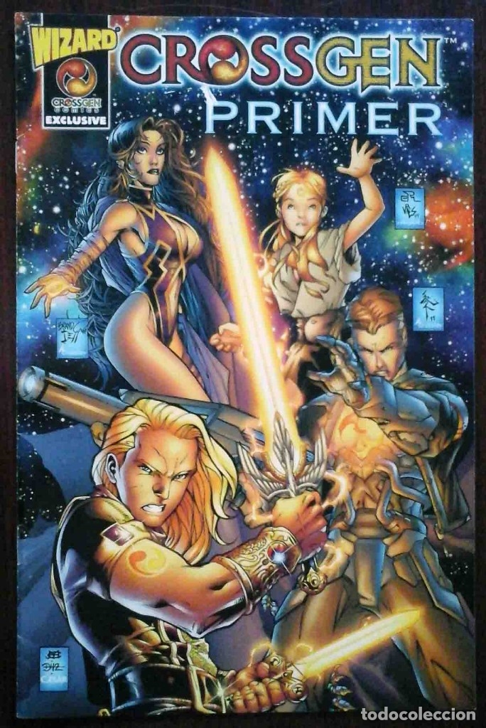 Comics : Crossgen Primer - Wizard Crossgen comics exclusive (Mark Alessi / Gina Villa) Edici&oacute;n USA en ingl&eacute;s